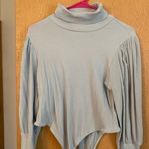 Turtle neck body suit